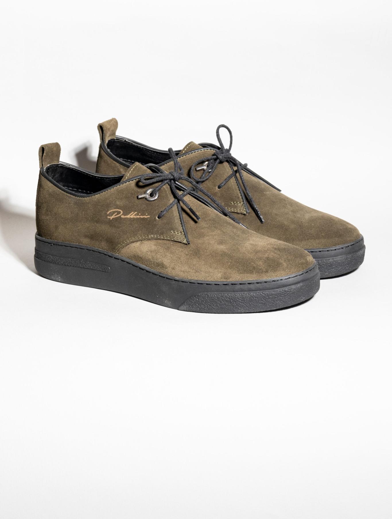HIGH TOP SUEDE SHOES - Pellini