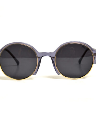Round Frame Tinted Sunglasses